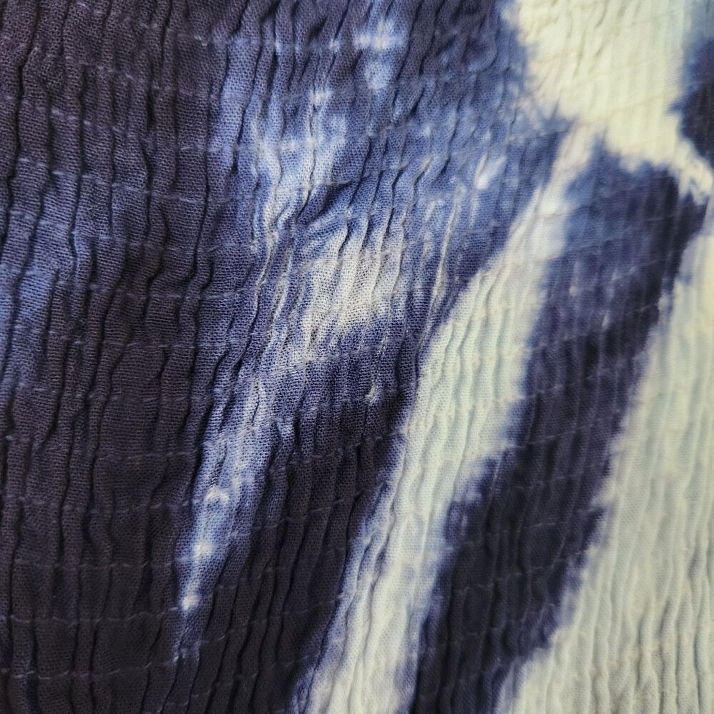 NEW Swimsuits For All Tie-Dye Sleeveless Maxi Cover Up Smocked Dress Beach Pool - Picture 5 of 10